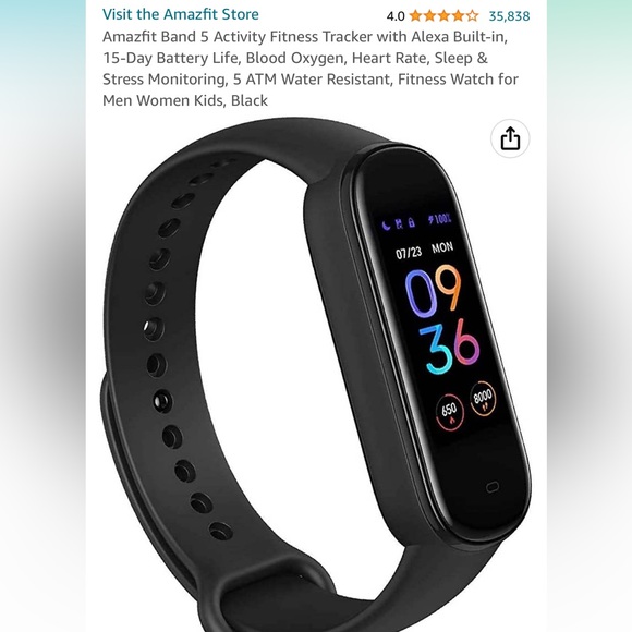 Amazfit Smart Watch (similar to fitbit) - Picture 2 of 3